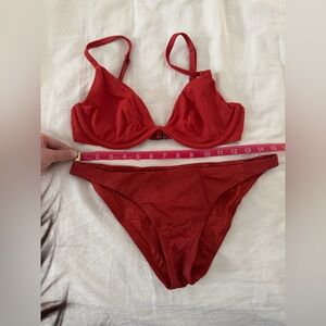 Cuup Swim Bikini in Lava